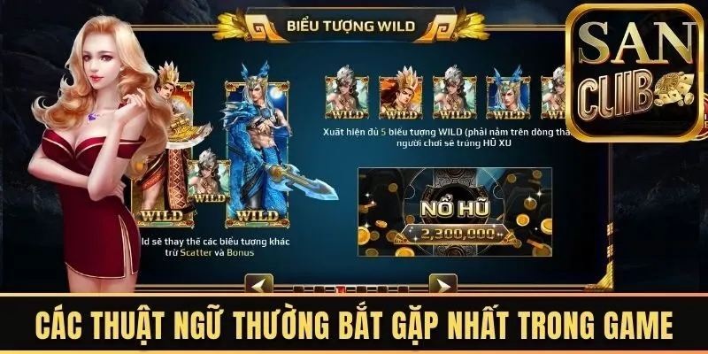 Các thuật ngữ thường bắt gặp nhất trong game